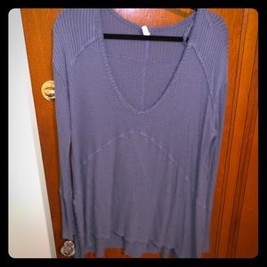 Free people sunset park thermal Tunic